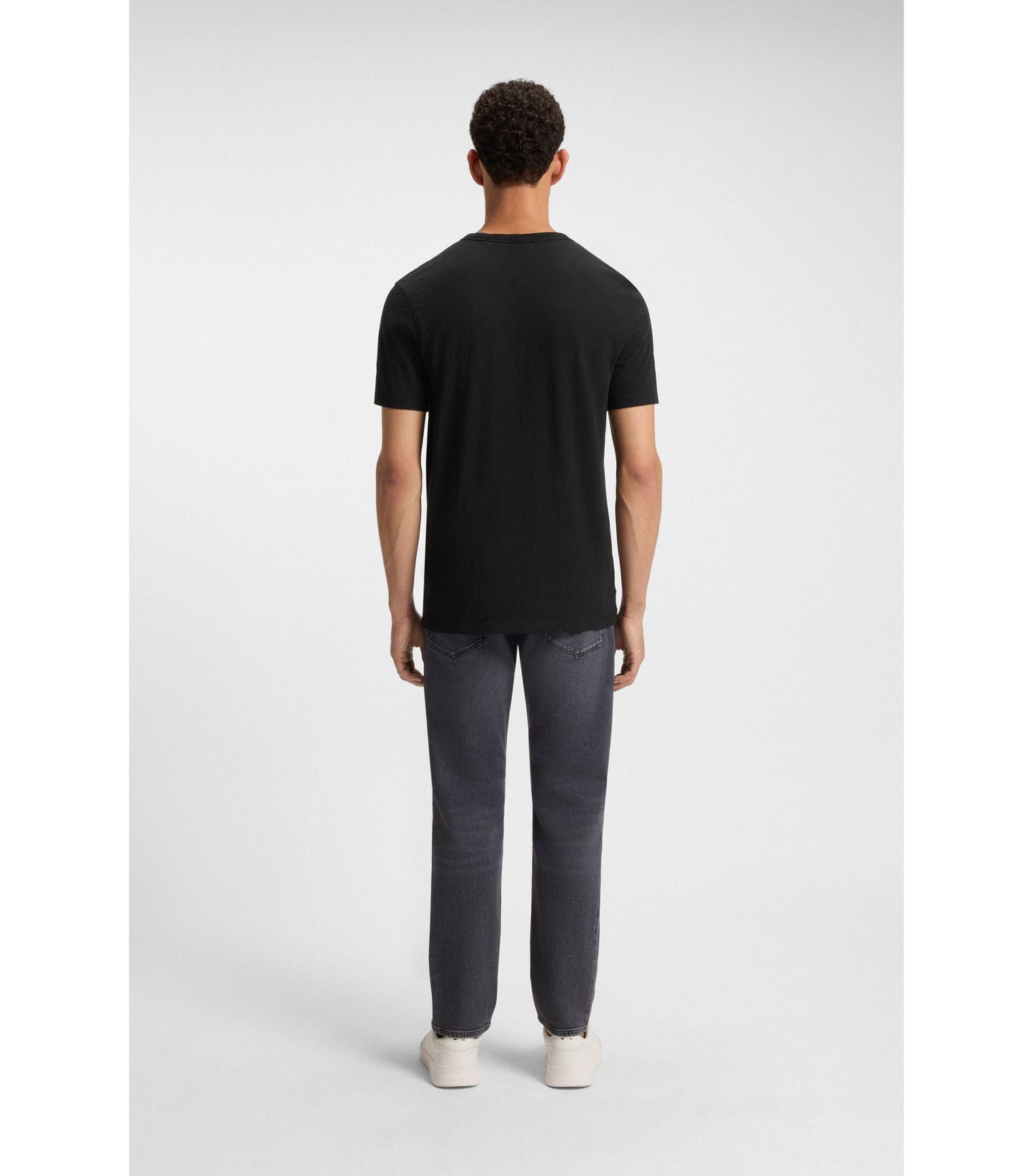 Cotton-jersey T-shirt with logo detail