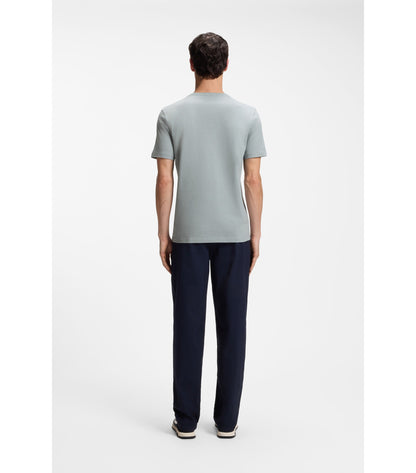 Cotton-jersey T-shirt with logo patch