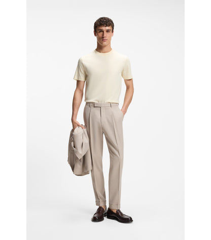 T-shirt in mercerised Supima cotton