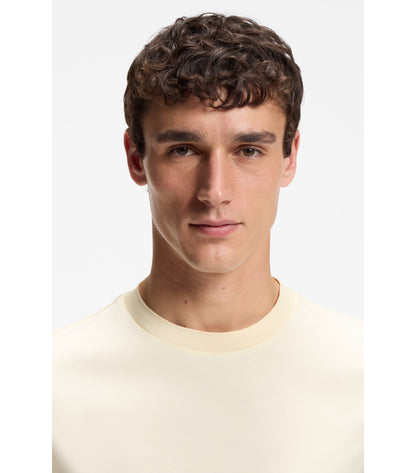T-shirt in mercerised Supima cotton