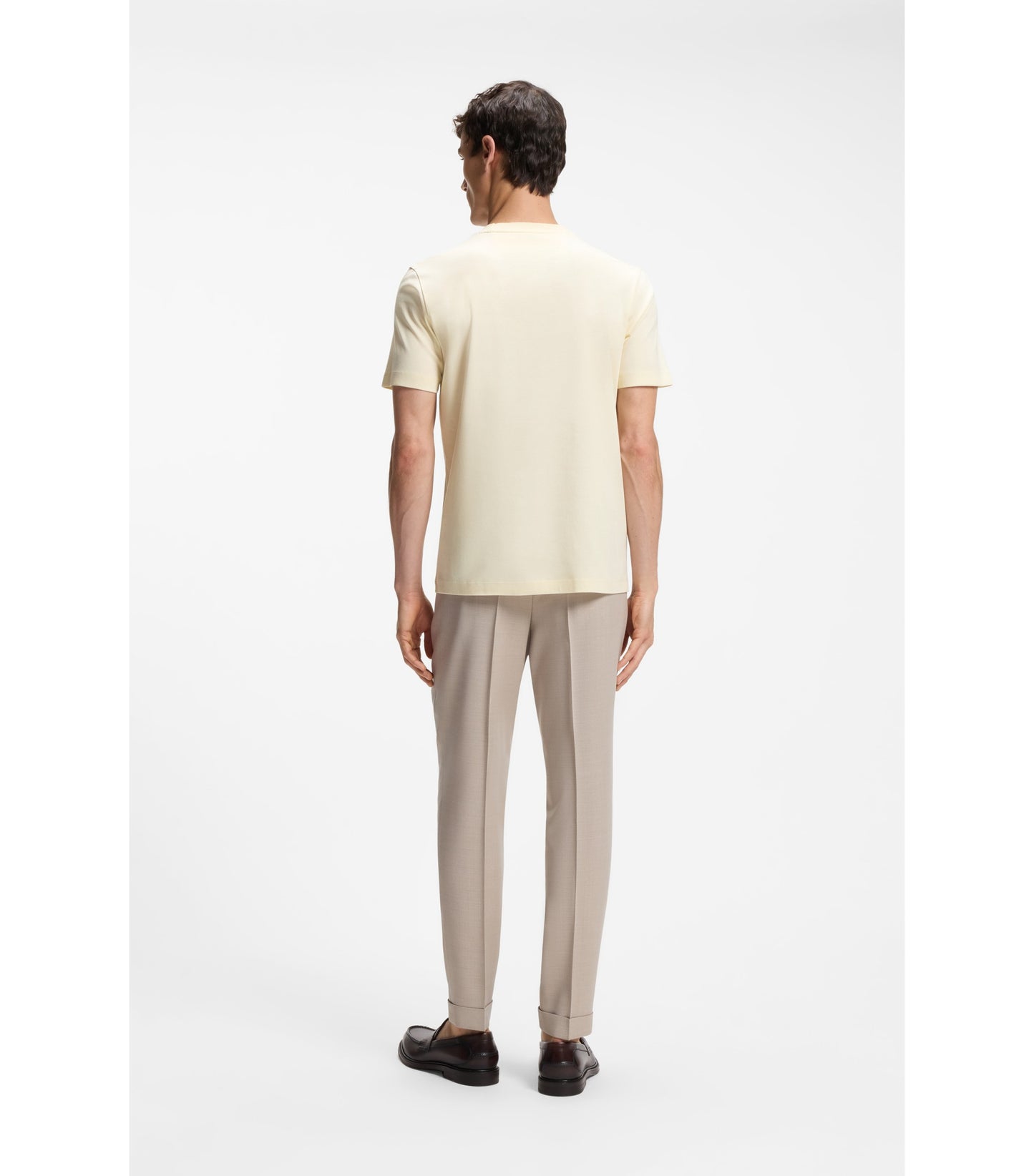 T-shirt in mercerised Supima cotton