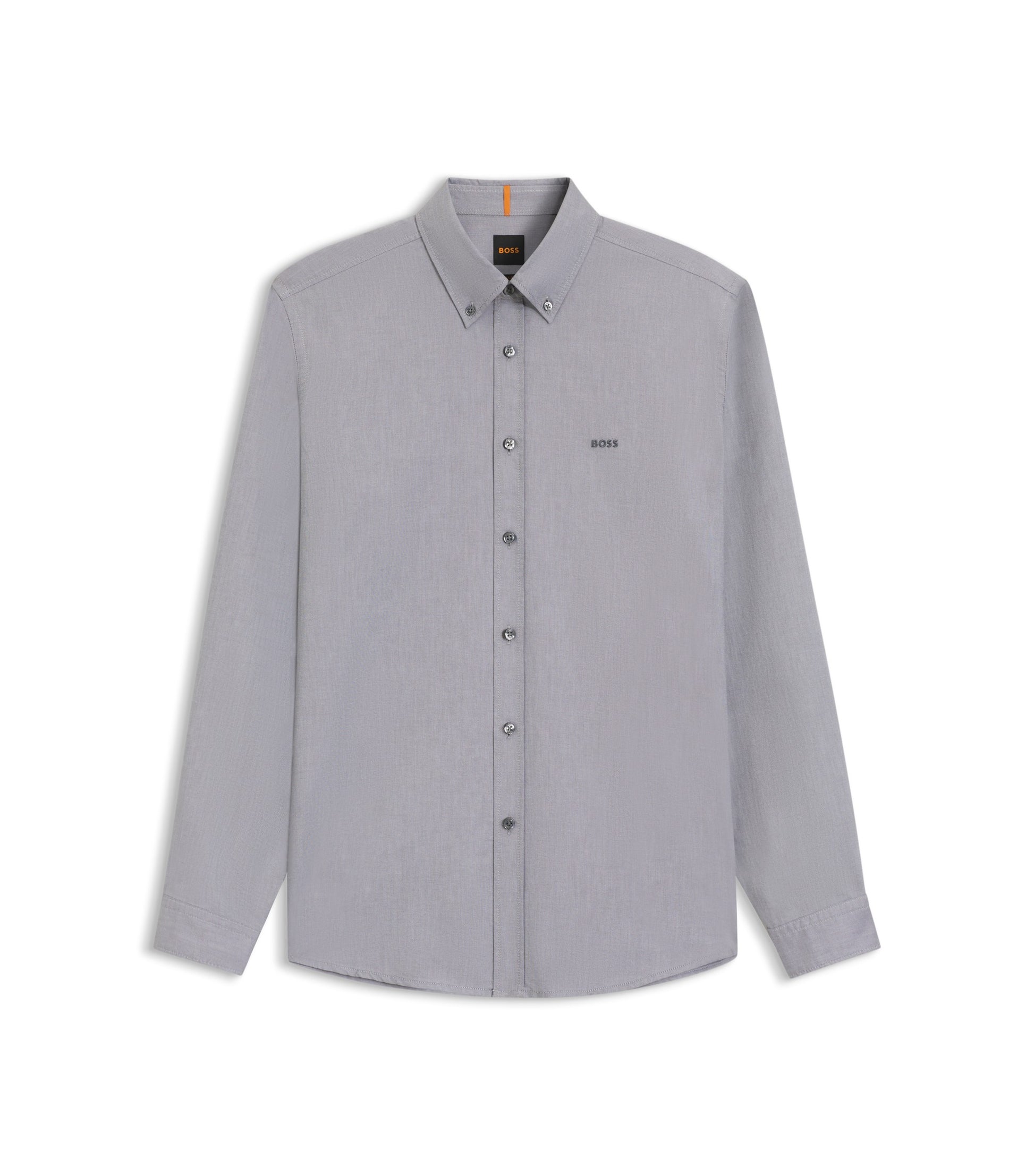 Regular-fit button-down shirt in Oxford cotton