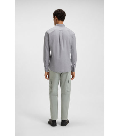 Regular-fit button-down shirt in Oxford cotton