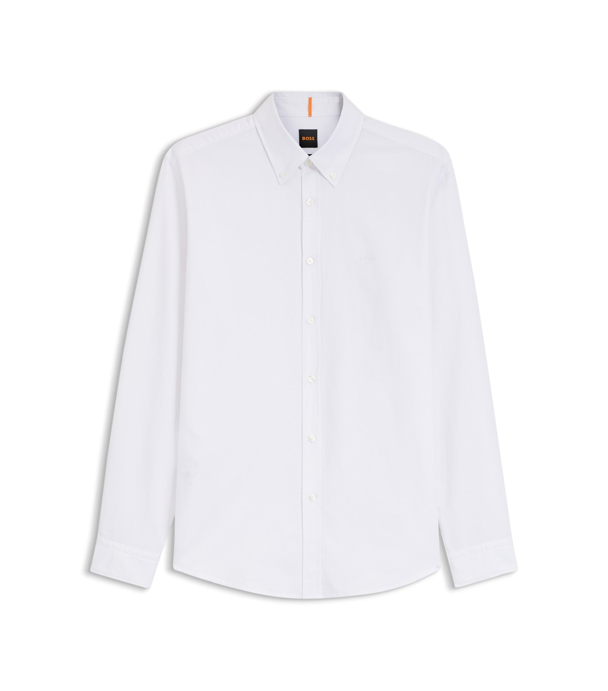 Regular-fit button-down shirt in Oxford cotton