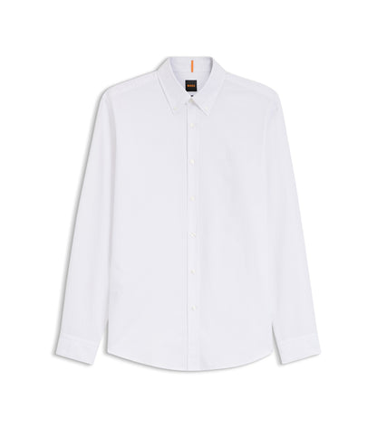 Regular-fit button-down shirt in Oxford cotton