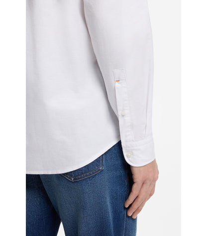 Regular-fit button-down shirt in Oxford cotton