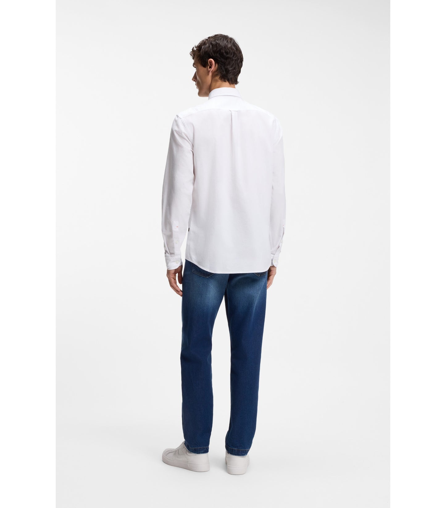 Regular-fit button-down shirt in Oxford cotton