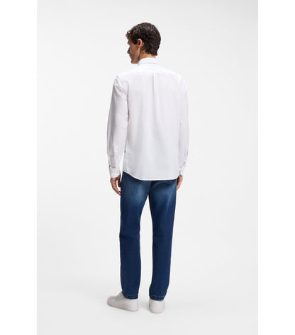 Regular-fit button-down shirt in Oxford cotton