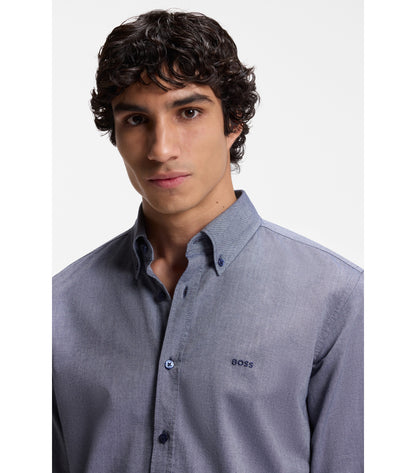Regular-fit button-down shirt in Oxford cotton