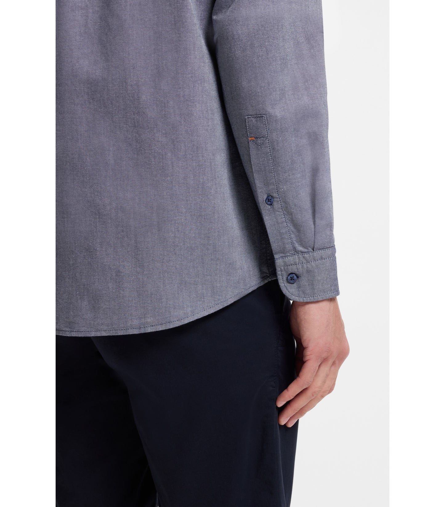 Regular-fit button-down shirt in Oxford cotton