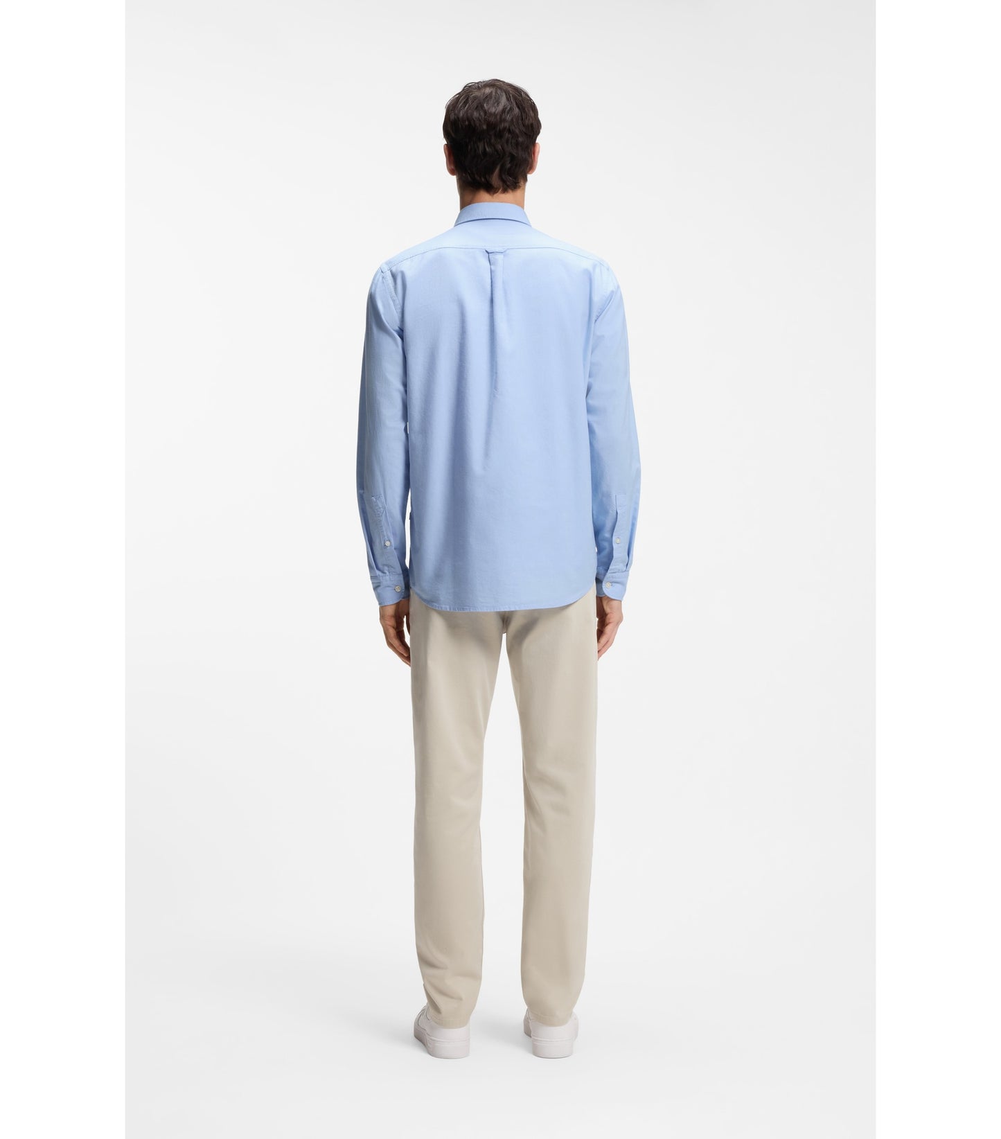 Regular-fit button-down shirt in Oxford cotton