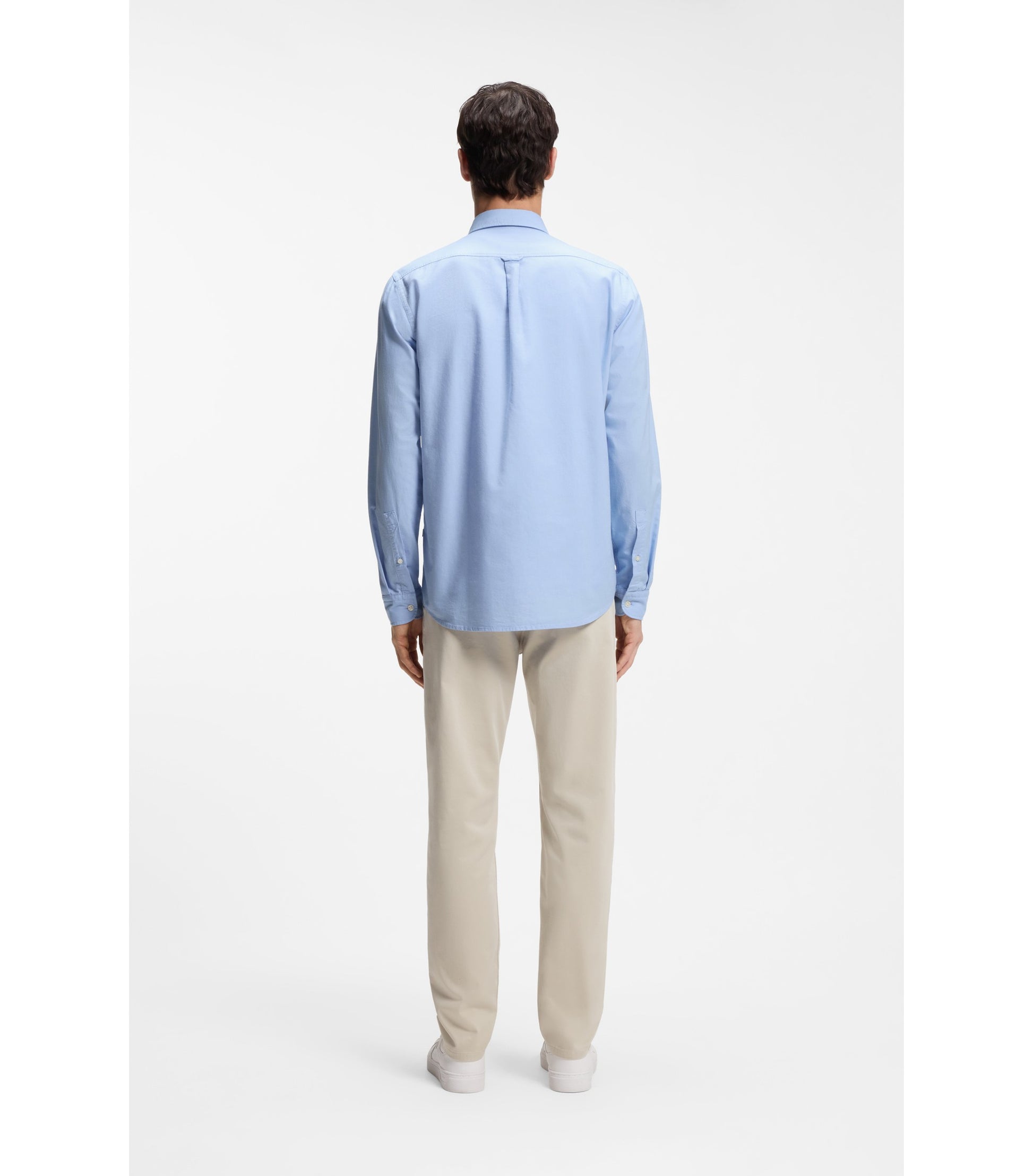 Regular-fit button-down shirt in Oxford cotton