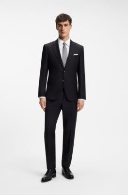 Slim-fit shirt in Italian cotton poplin