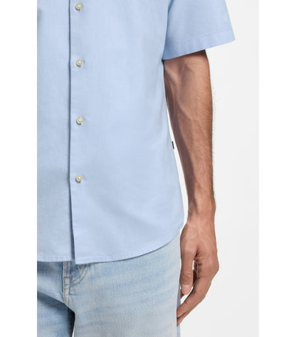 Regular-fit shirt in soft-washed Oxford cotton