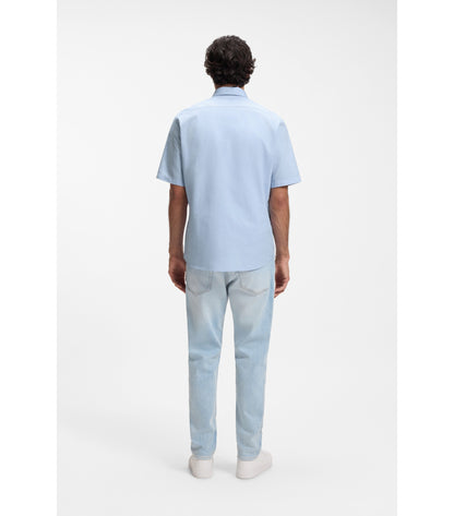 Regular-fit shirt in soft-washed Oxford cotton