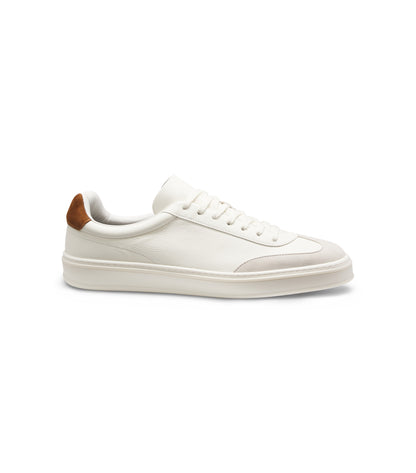 BOSS BY BECKHAM trainers in leather and suede