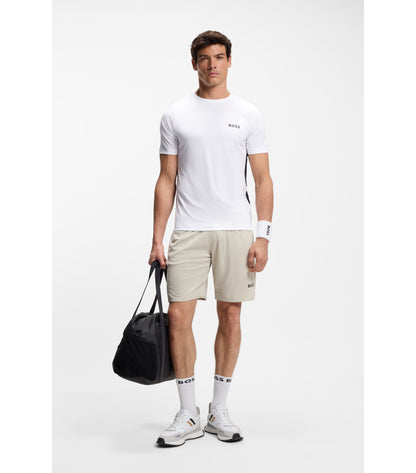 Slim-fit T-shirt in four-way stretch fabric
