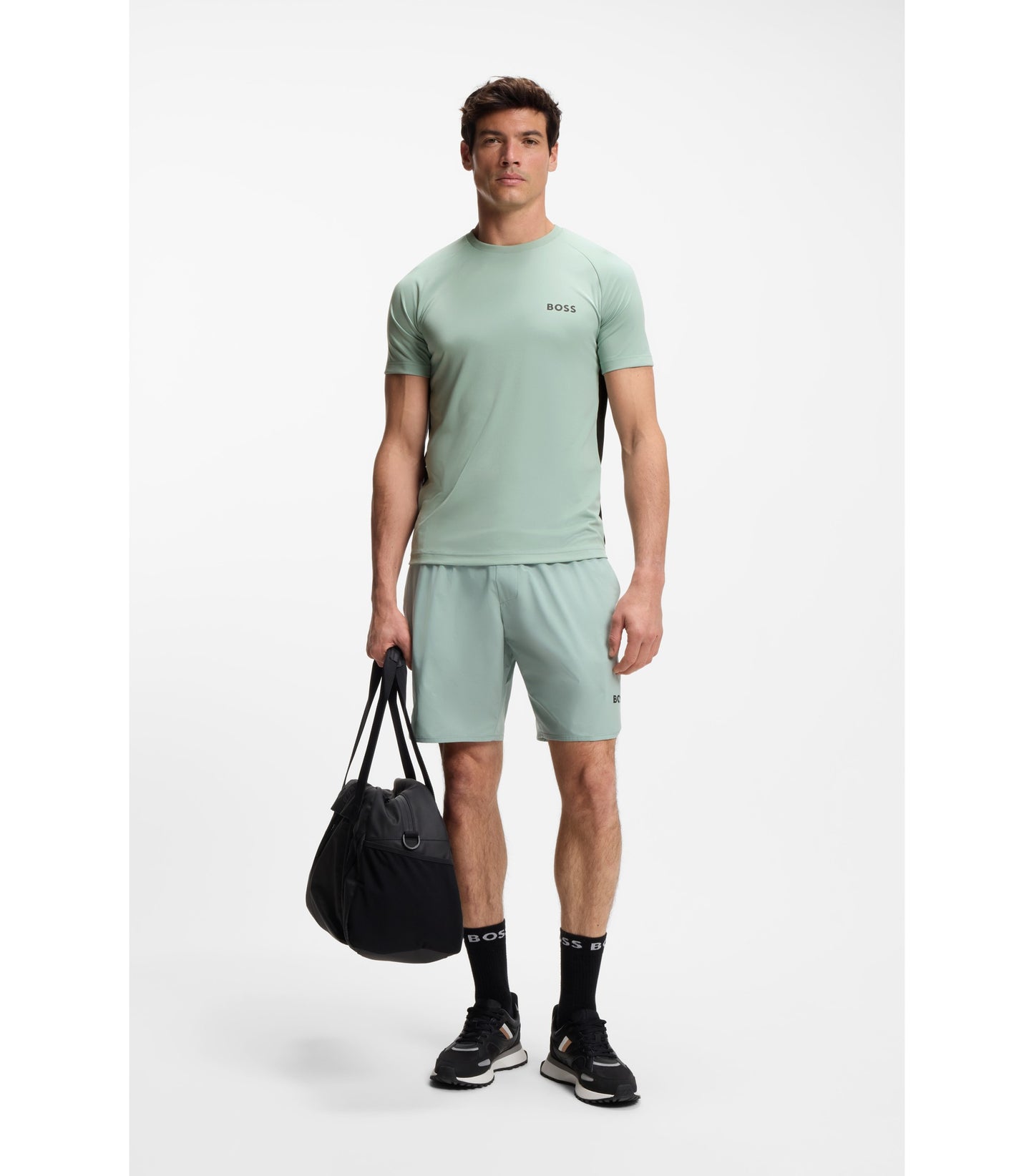 Slim-fit T-shirt in four-way stretch fabric