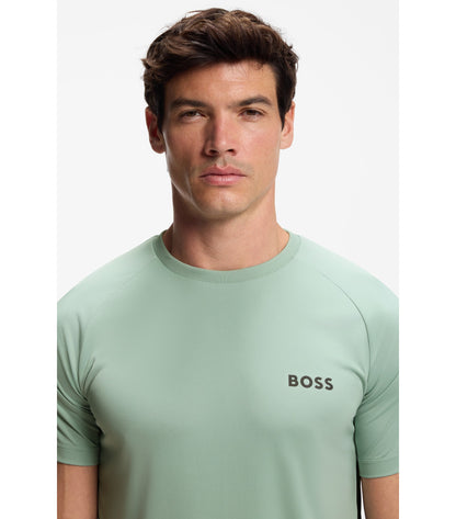 Slim-fit T-shirt in four-way stretch fabric