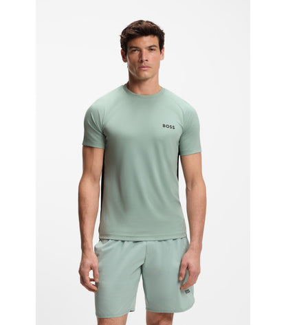 Slim-fit T-shirt in four-way stretch fabric