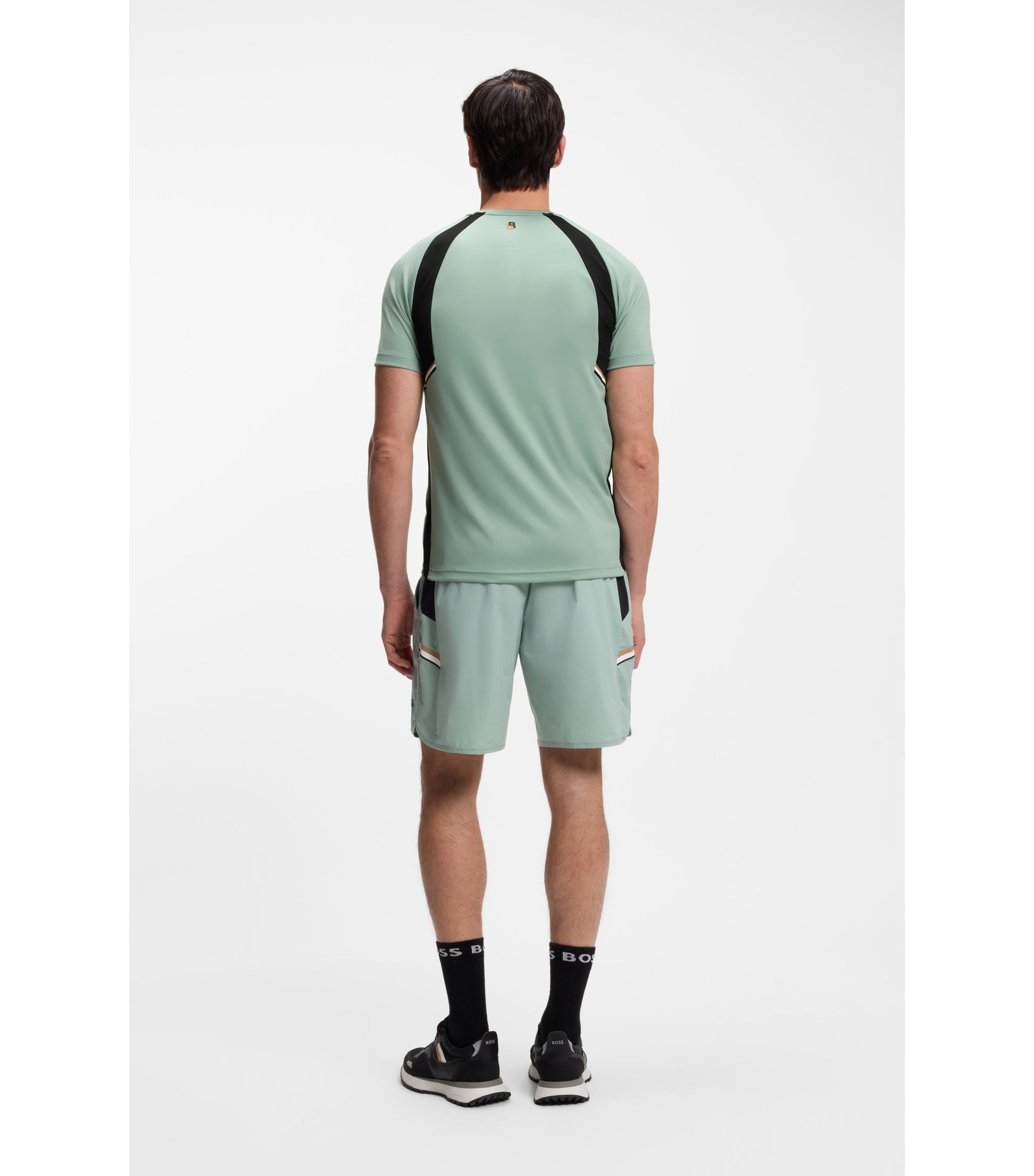 Slim-fit T-shirt in four-way stretch fabric