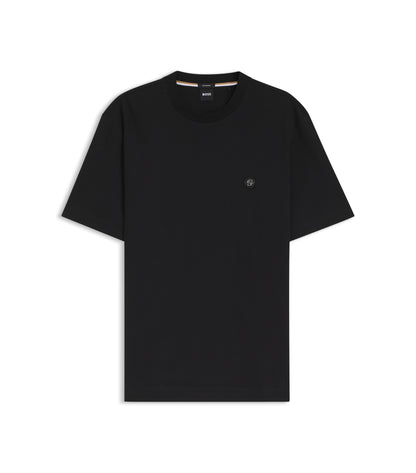 Cotton T-shirt with Double-B-monogram badge