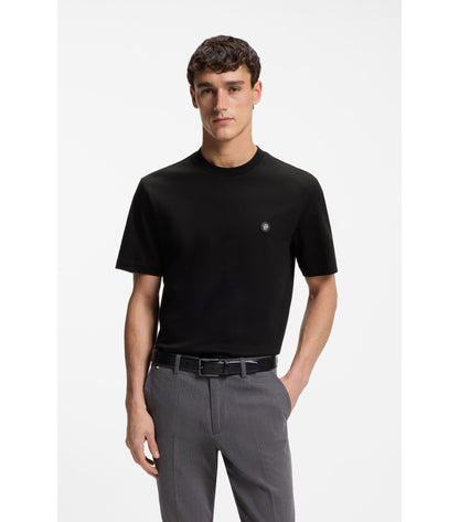 Cotton T-shirt with Double-B-monogram badge