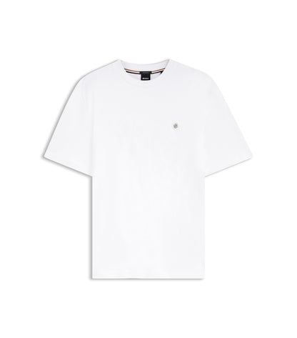 Cotton T-shirt with Double-B-monogram badge