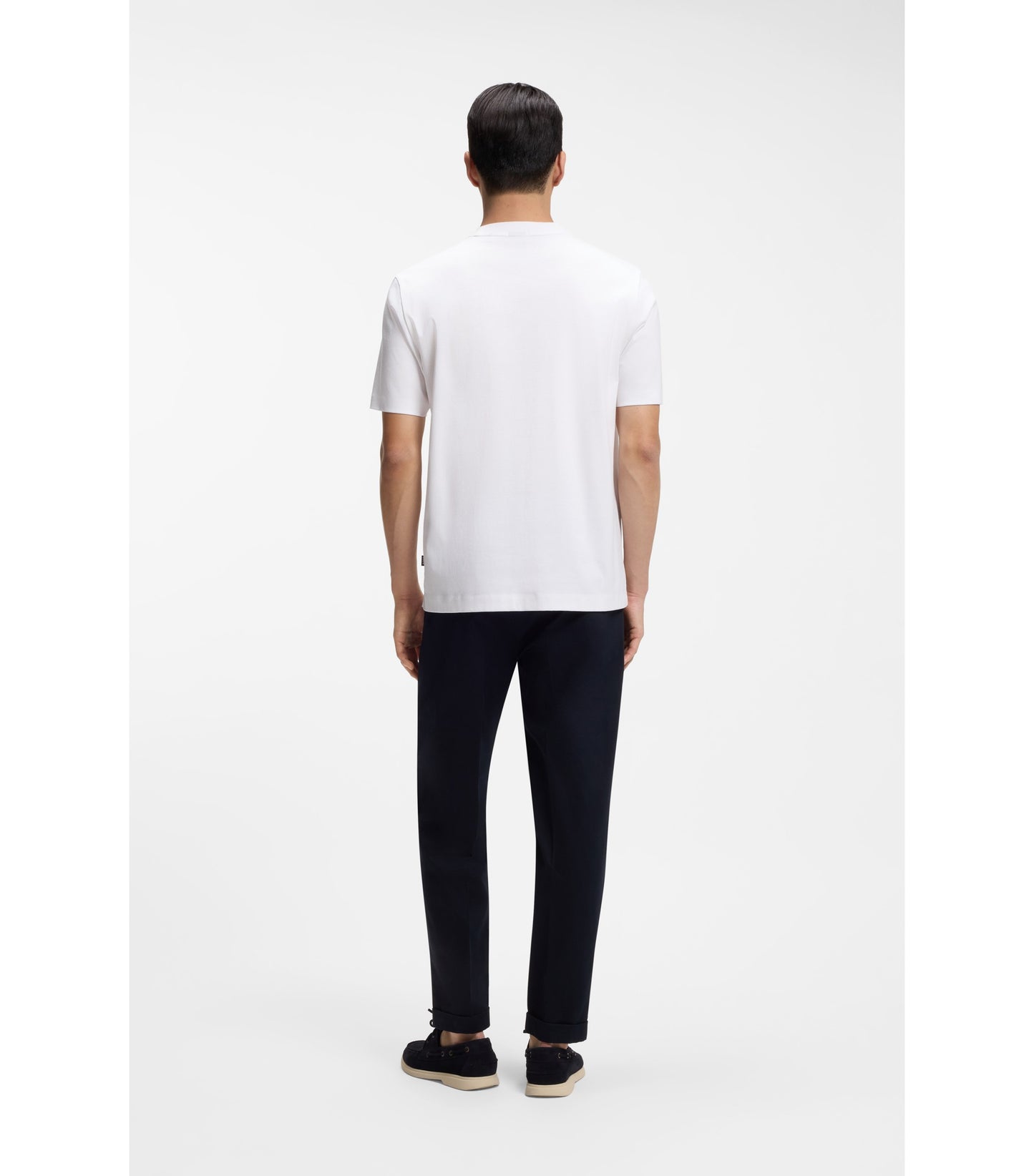 Cotton T-shirt with Double-B-monogram badge
