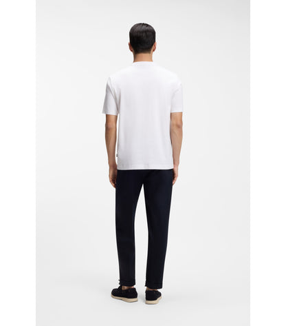 Cotton T-shirt with Double-B-monogram badge