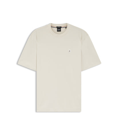 Cotton T-shirt with Double-B-monogram badge