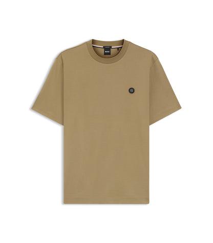 Cotton T-shirt with Double-B-monogram badge