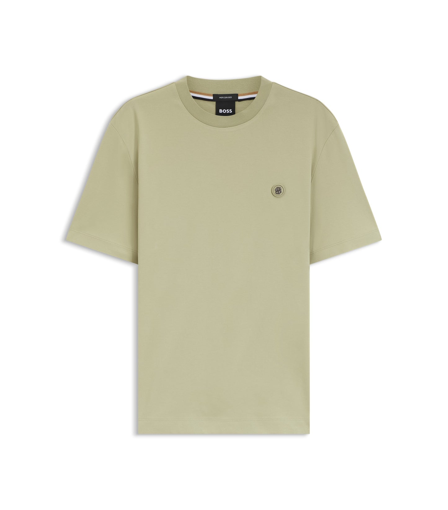 Cotton T-shirt with Double-B-monogram badge