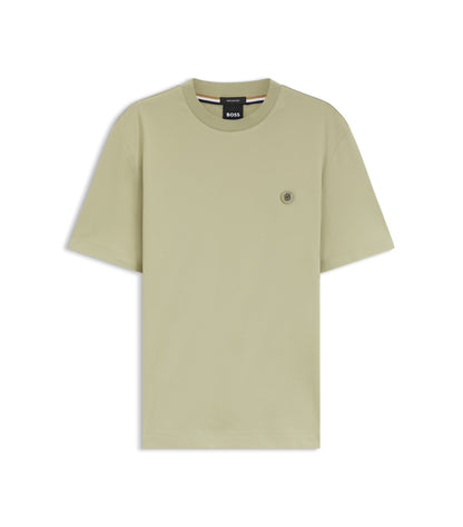 Cotton T-shirt with Double-B-monogram badge
