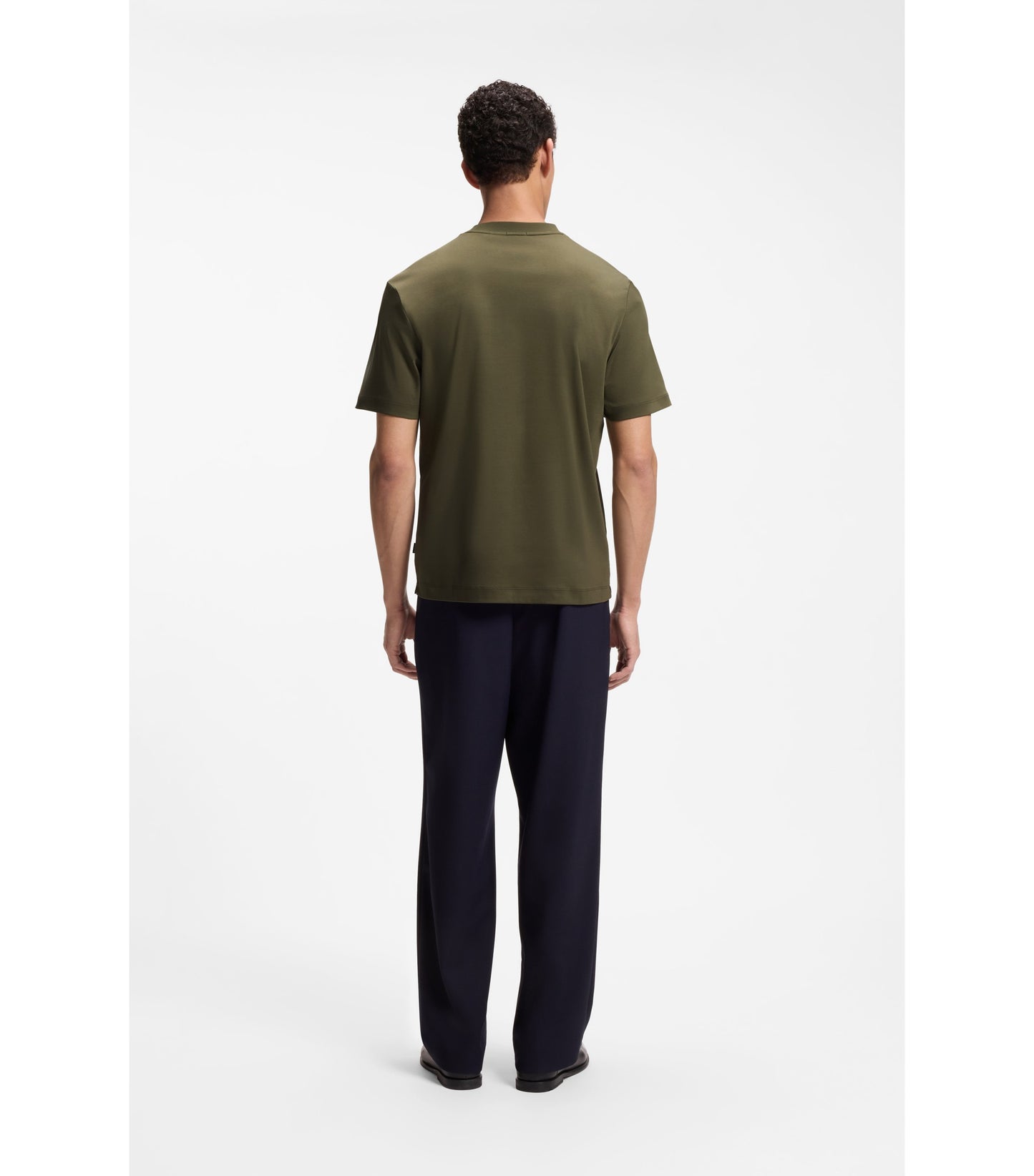 Cotton T-shirt with Double-B-monogram badge