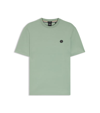 Cotton T-shirt with Double-B-monogram badge