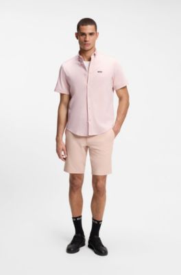 Regular-fit shirt in cotton jersey