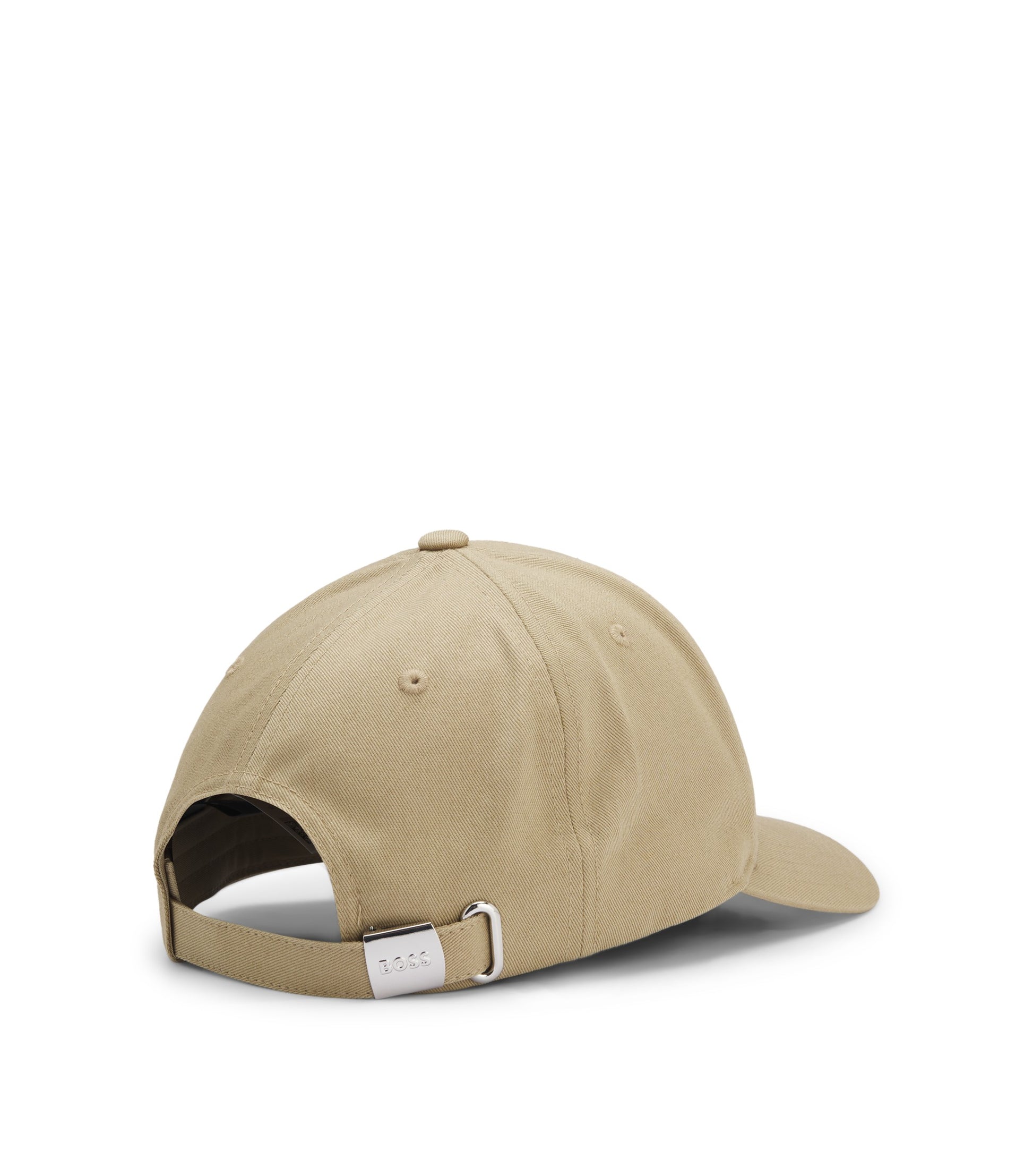 Cotton-twill cap with embroidered logo