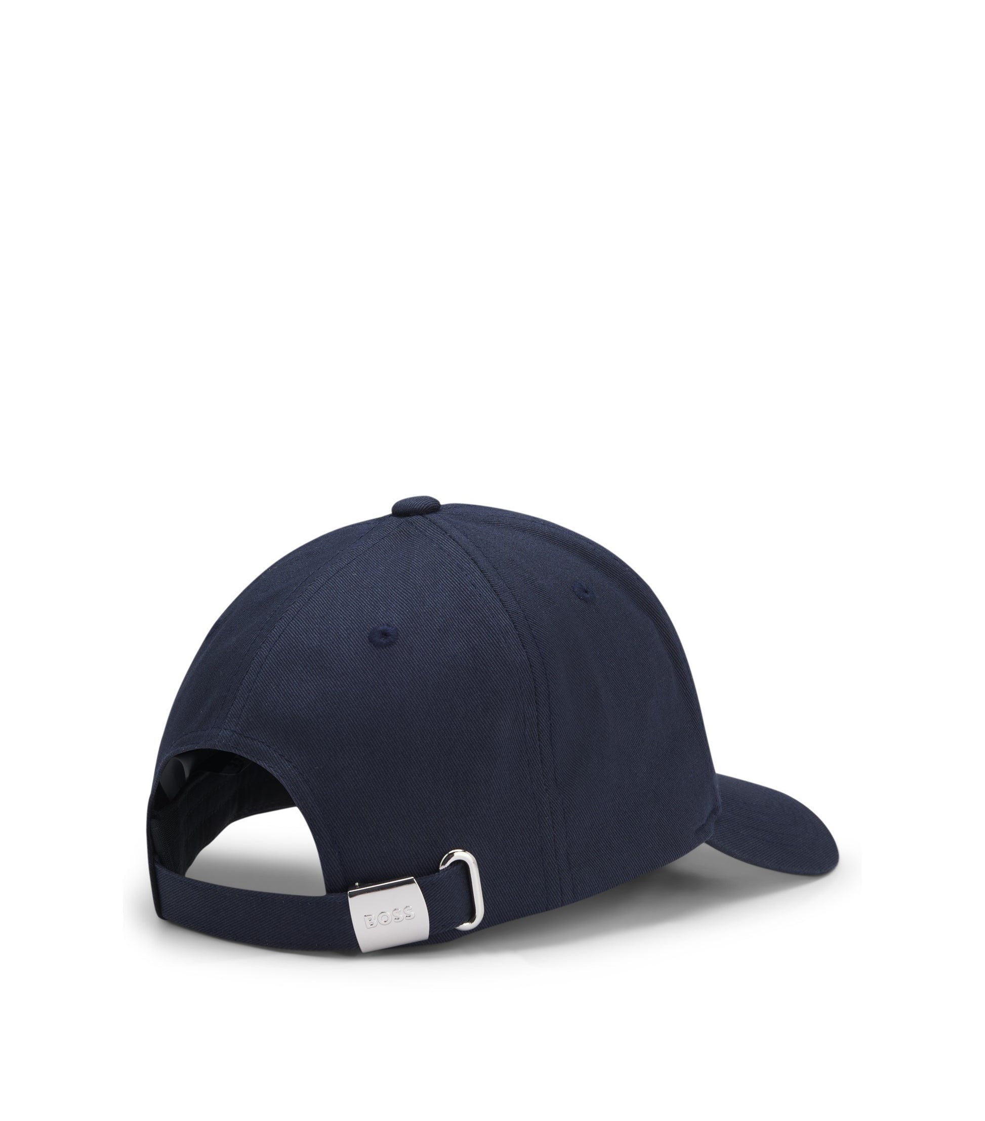 Cotton-twill cap with embroidered logo
