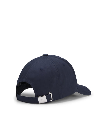 Cotton-twill cap with embroidered logo