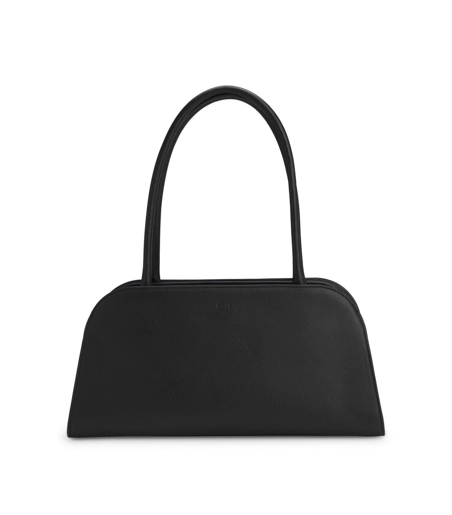 Ariell bowling bag in leather with Double B monogram