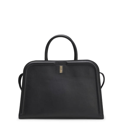 Ariell tote bag in leather with detachable strap