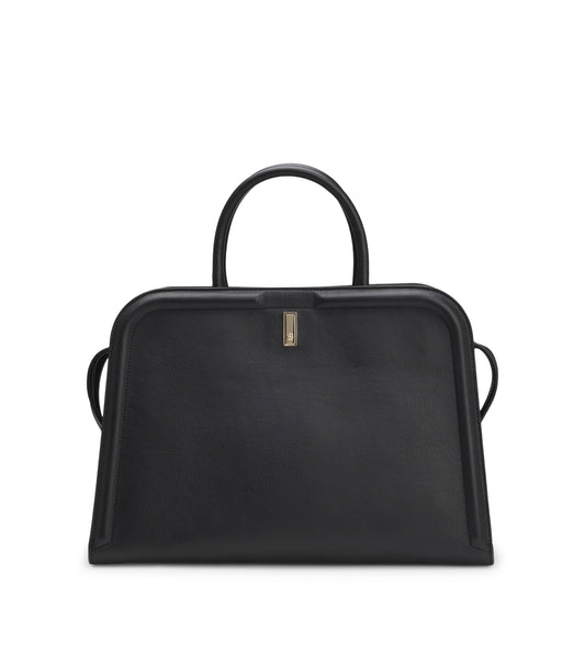 Ariell tote bag in leather with detachable strap