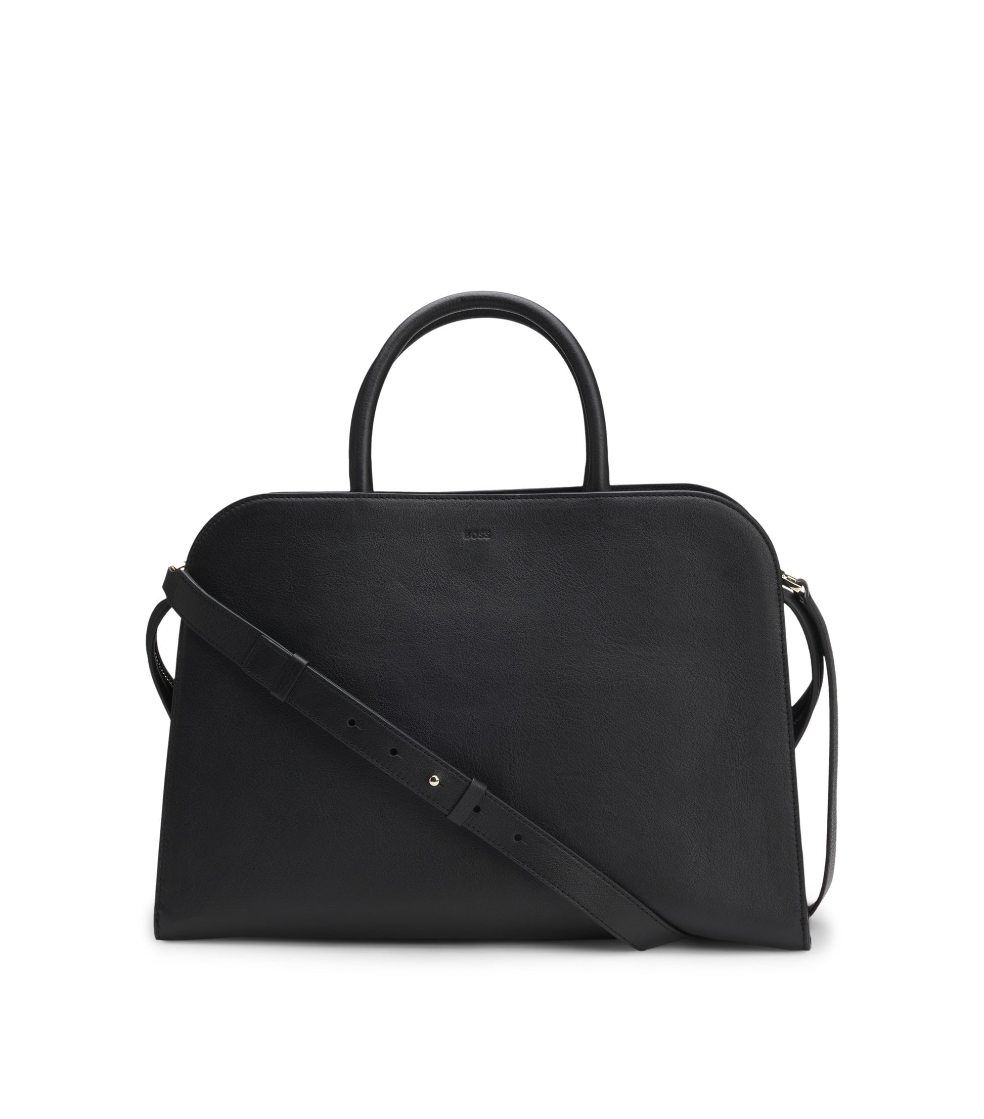Ariell tote bag in leather with detachable strap