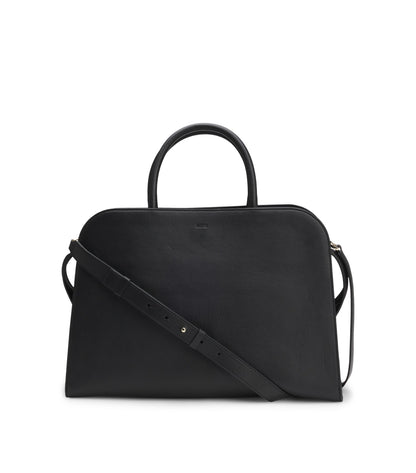 Ariell tote bag in leather with detachable strap
