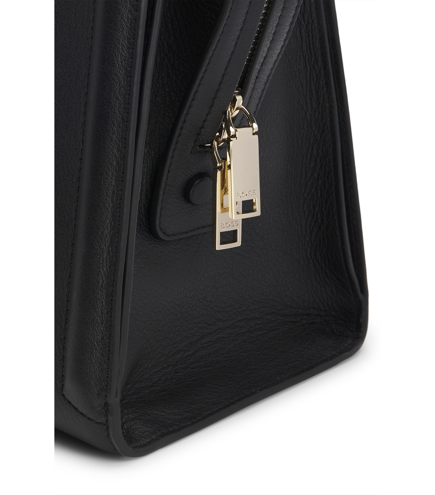 Ariell tote bag in leather with detachable strap