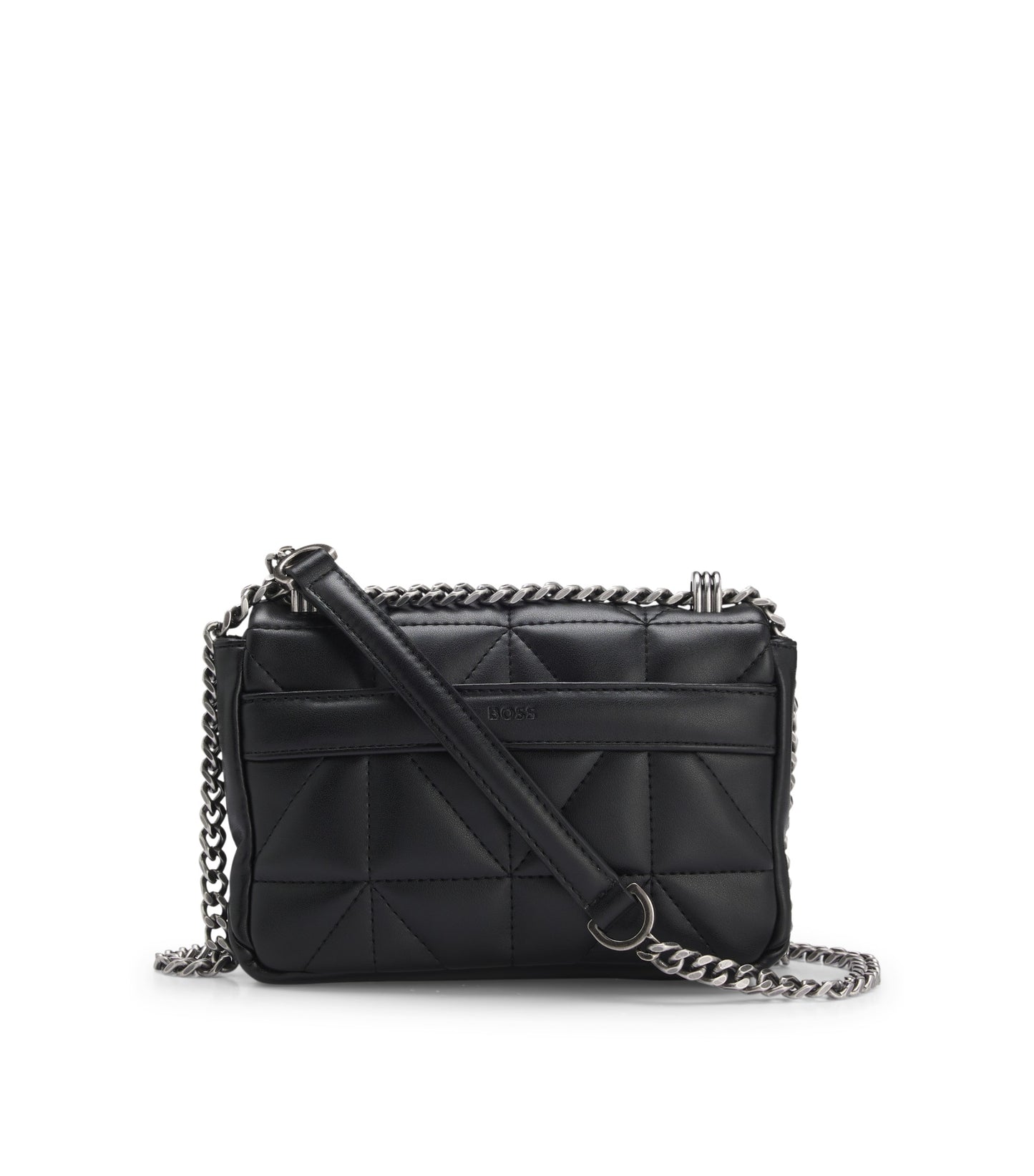 Small quilted shoulder bag with Double B monogram