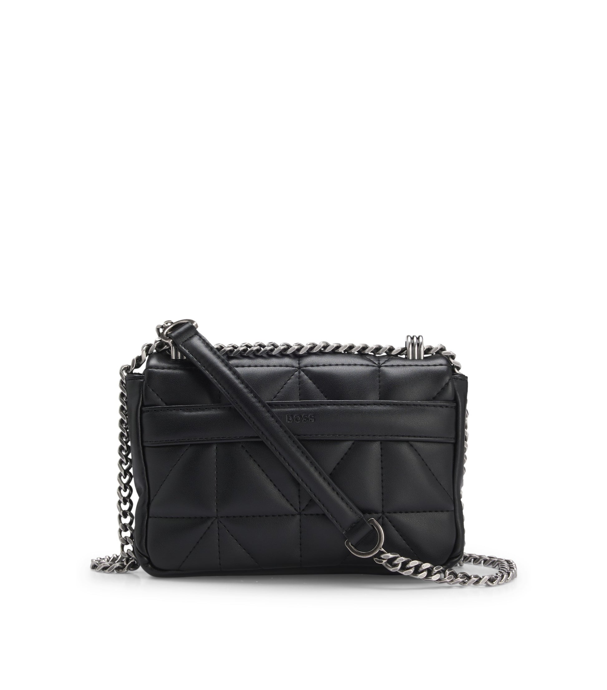 Small quilted shoulder bag with Double B monogram