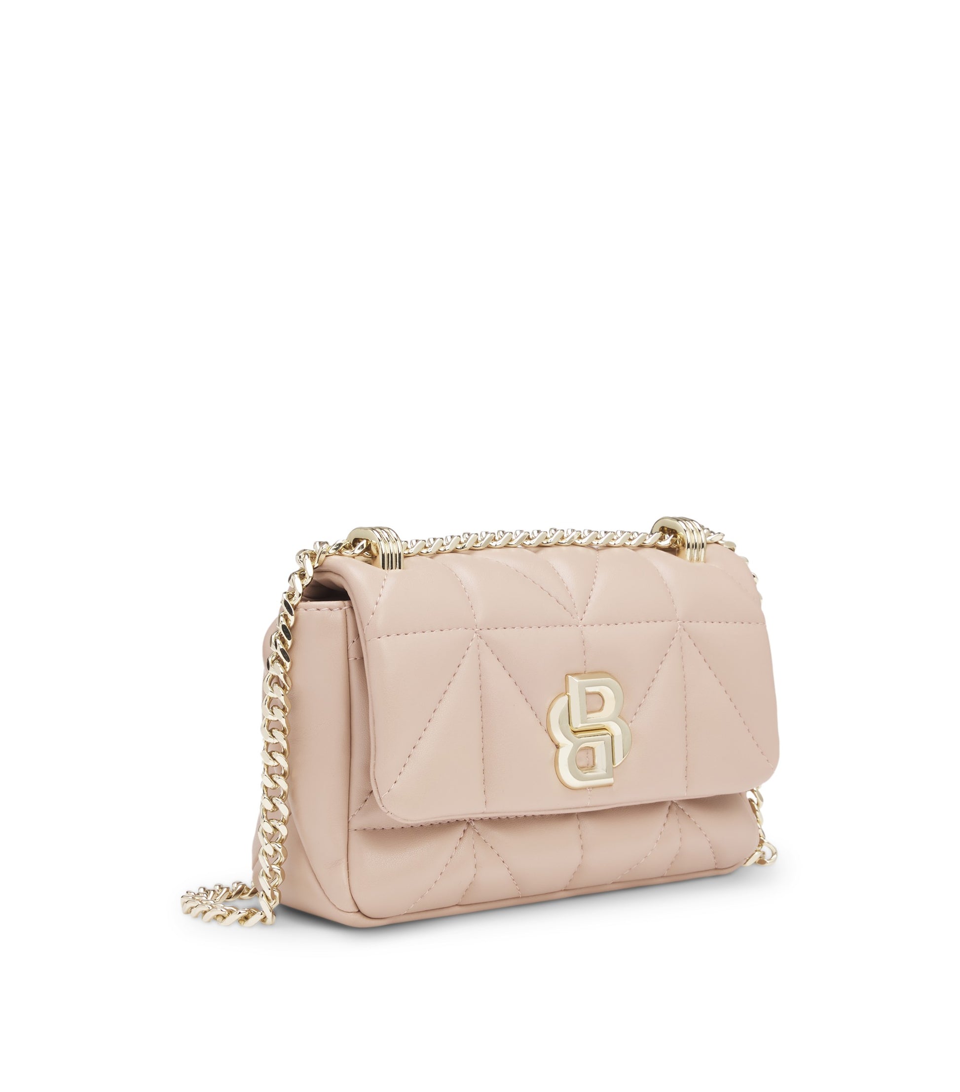 Small quilted shoulder bag with Double B monogram