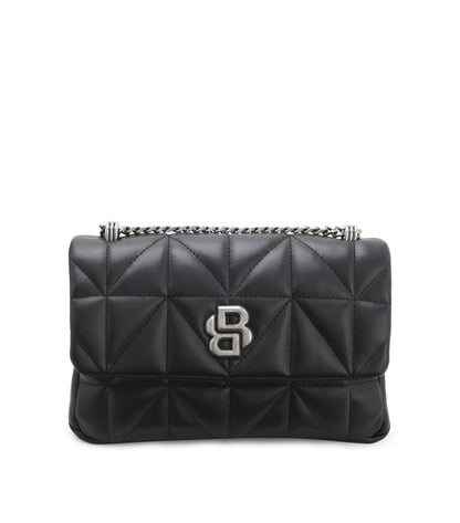 Quilted shoulder bag with Double B monogram